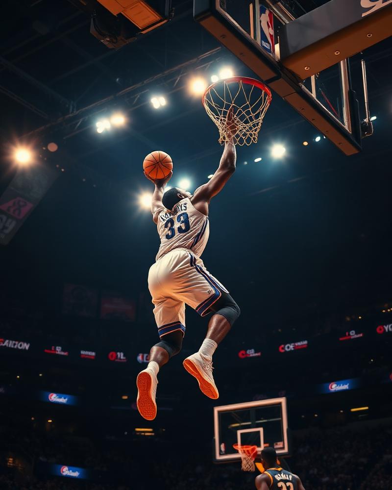 NBA live basketball game in 4K